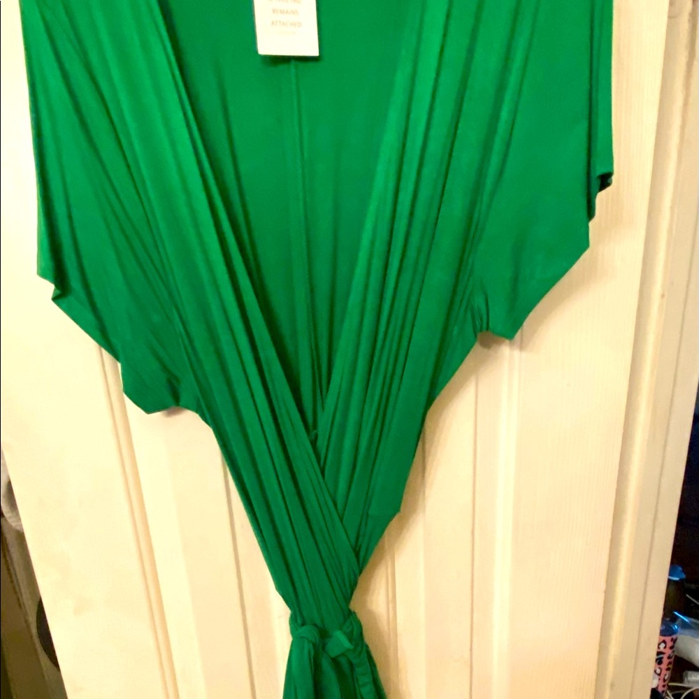 Spring is Here Baby!!!🌿🌼🌷🌺 Eloquii Ruffle Wrap Dress
